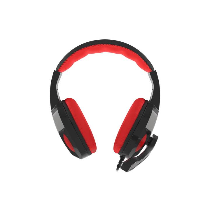 NATEC On-Ear (Schwarz, Rot)