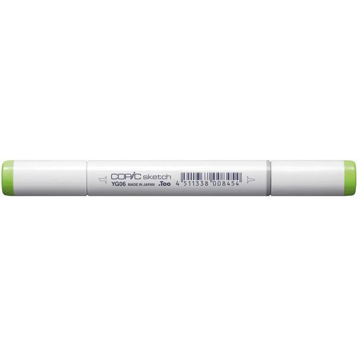 COPIC Marcatori di grafico Sketch YG06 - Yellowish Green (Verde, 1 pezzo)