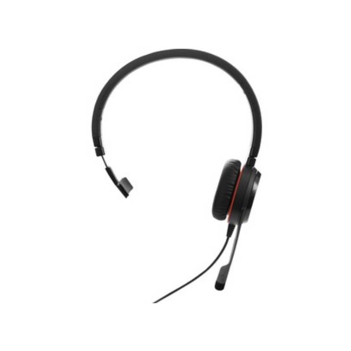 JABRA Office Headset EVOLVE 30 II STEREO MS (On-Ear, Kabel, Schwarz)