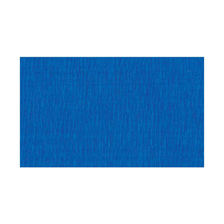 FOLIA Papier crépon (Bleu)