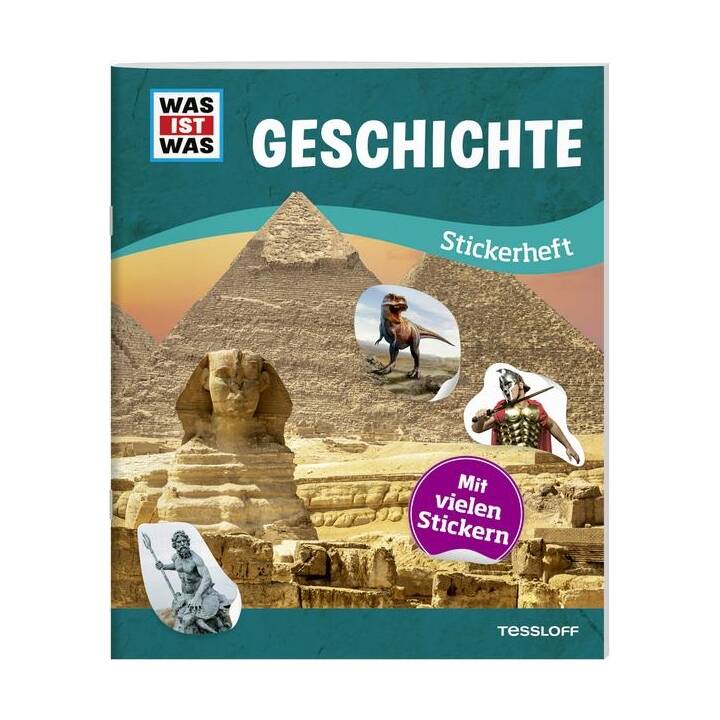 TESSLOFF Libro degli adesivi Geschichte (Multicolore)