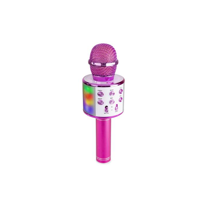 MAX KM15P Handmikrofon (Pink, Rosa)