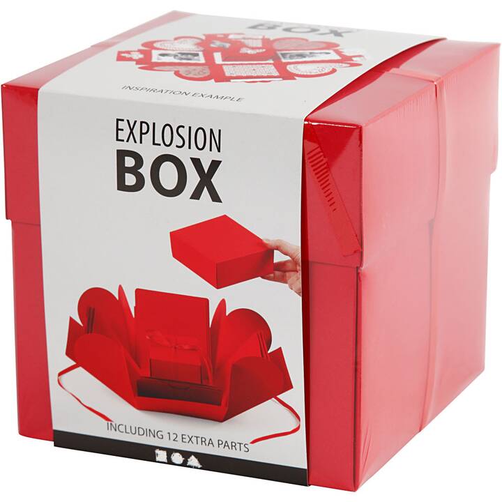 CREATIV COMPANY Geschenkbox (Rot)