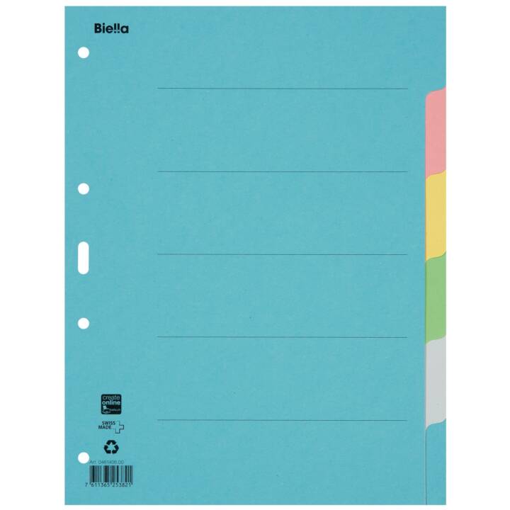 BIELLA Registro (6 x A4, Coloristico)