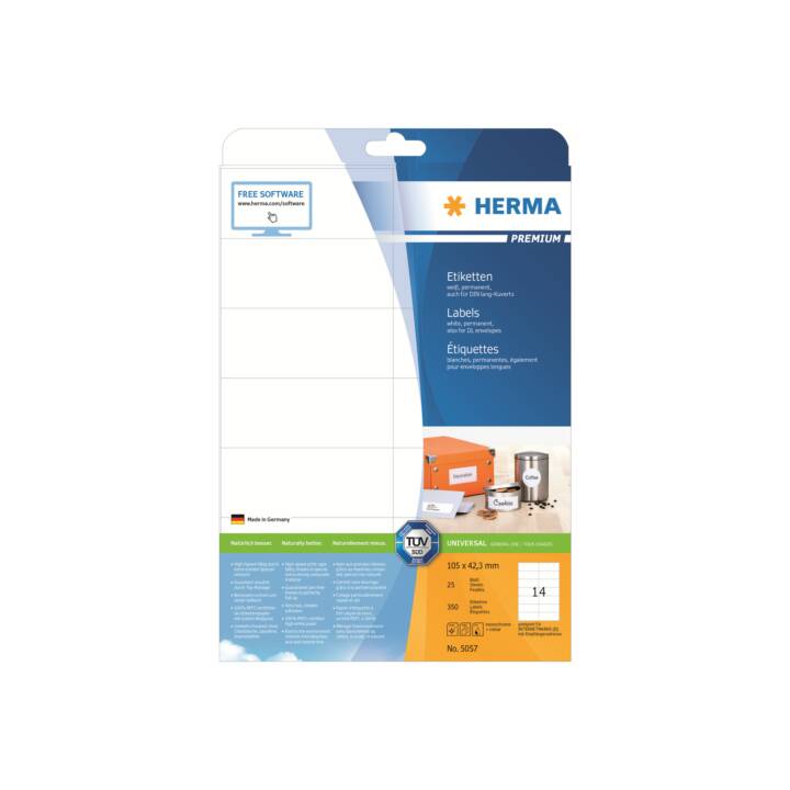 HERMA Premium (42.3 x 105 mm)