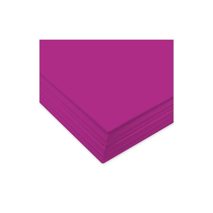 URSUS Papier à dessin de couleur (Pink, A4, 100 pièce)