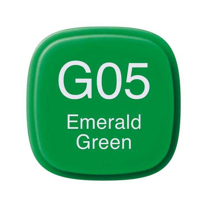 COPIC Marcatori di grafico Classic G05 - Emerald Green (Verde, 1 pezzo)