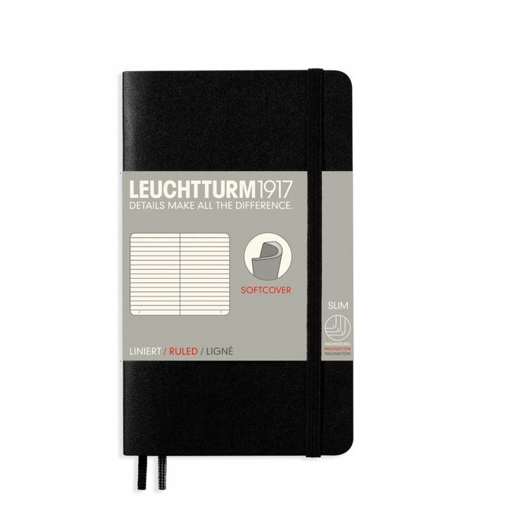 LEUCHTTURM1917 Notizbuch Pocket (A6, Liniert)