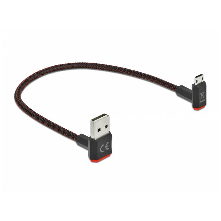 DELOCK Câble USB (USB 2.0 de type A, USB de type A, 0.2 m)