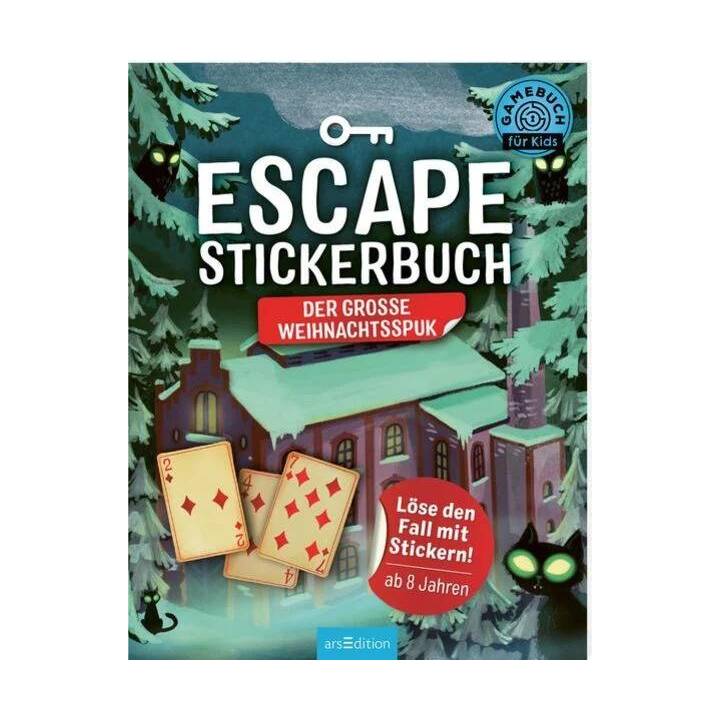 Escape-Stickerbuch - Der grosse Weihnachtsspuk