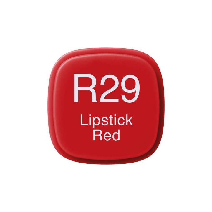 COPIC Marqueur de graphique Classic R29 Lipstick Red (Rouge, 1 pièce)