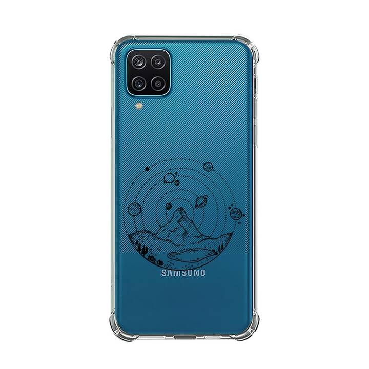 EG Backcover (Galaxy A22 4G, Paesaggio, Transparente)