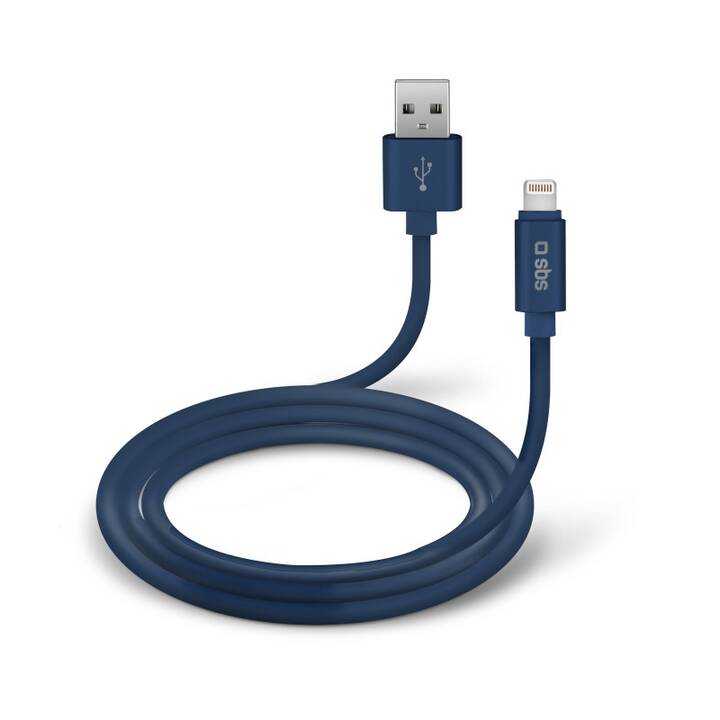 SBS Câble (USB Typ-A, Lightning, 1 m)