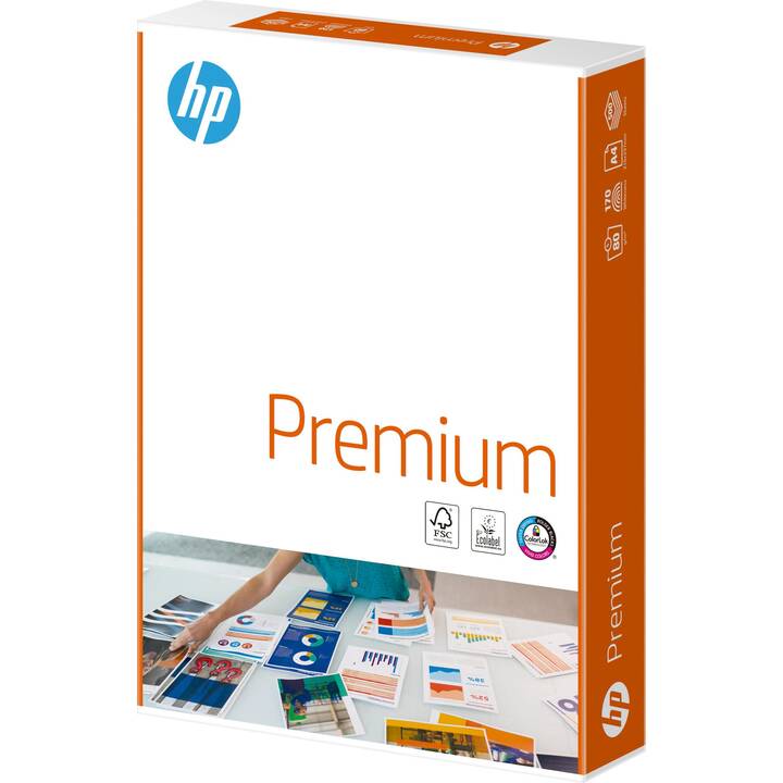 HP Premium CHP850 Papier photocopie (500 feuille, A4, 80 g/m2)