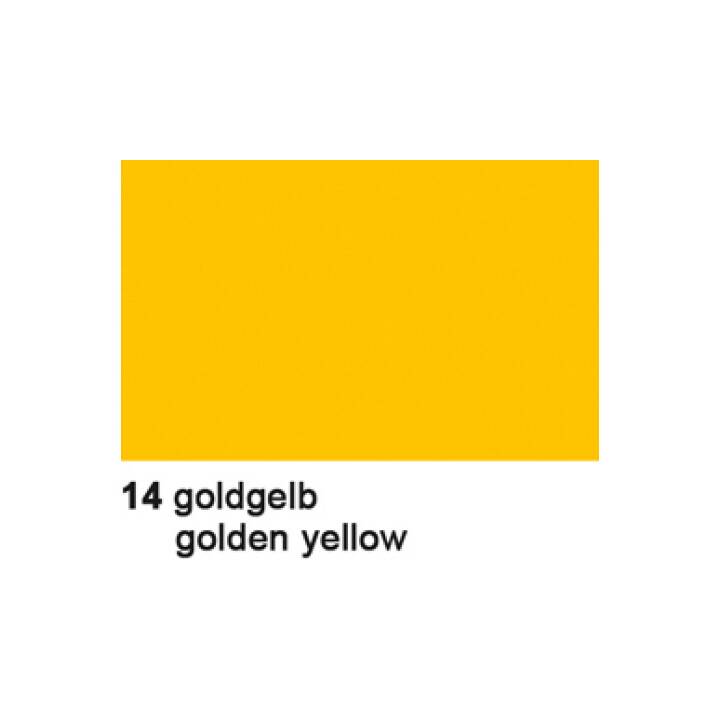 URSUS Seidenpapier 14 (Gelb, 25 Stück)