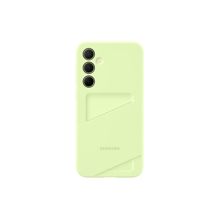 SAMSUNG Backcover mit Kartenhalter (Galaxy A35, Lime)