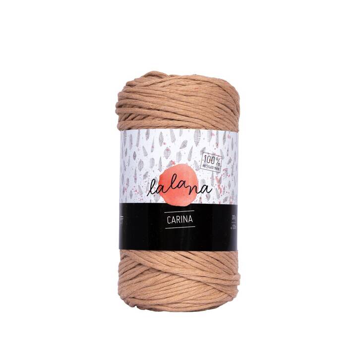 LALANA Wolle (200 g, Braun, Hellbraun)