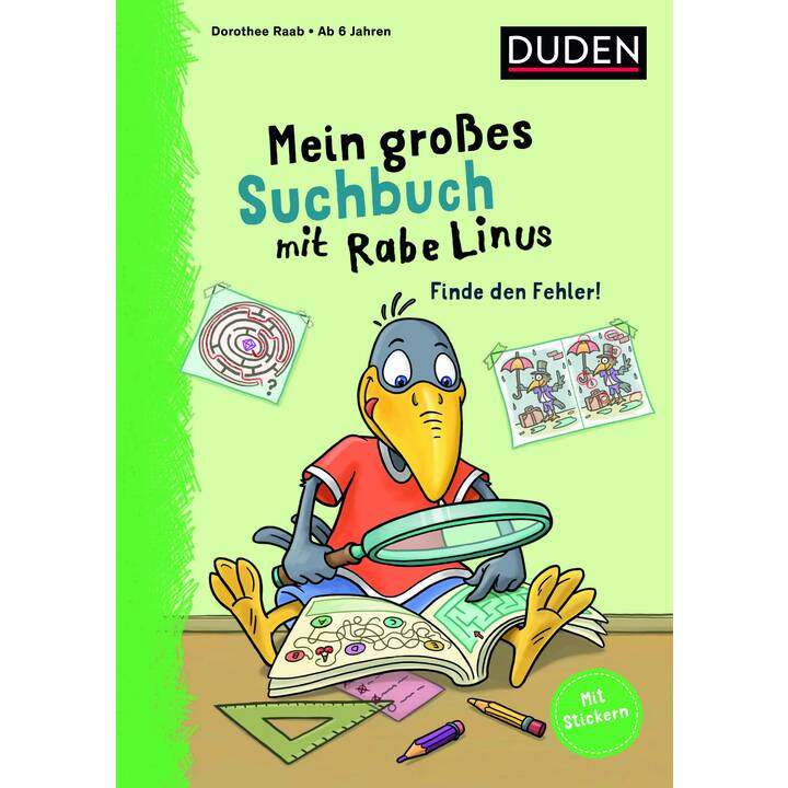 Mein grosses Suchbuch mit Rabe Linus