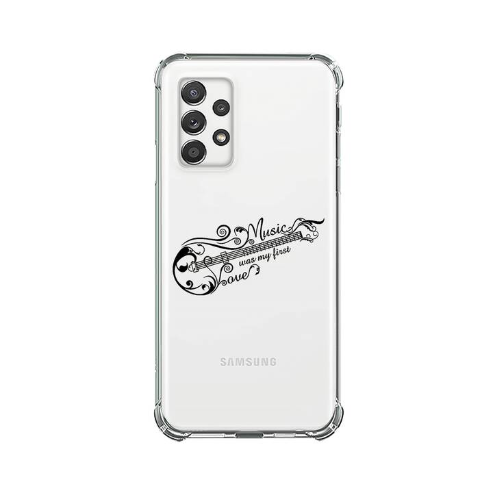 EG Backcover (Galaxy A52, Schwarz)