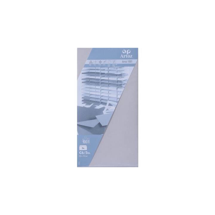 ARTOZ Enveloppes (C6/5, 5 pièce)