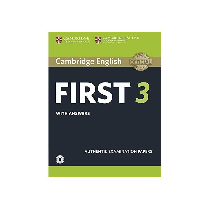 Cambridge English First 3 Student's Book with Answers with Audio