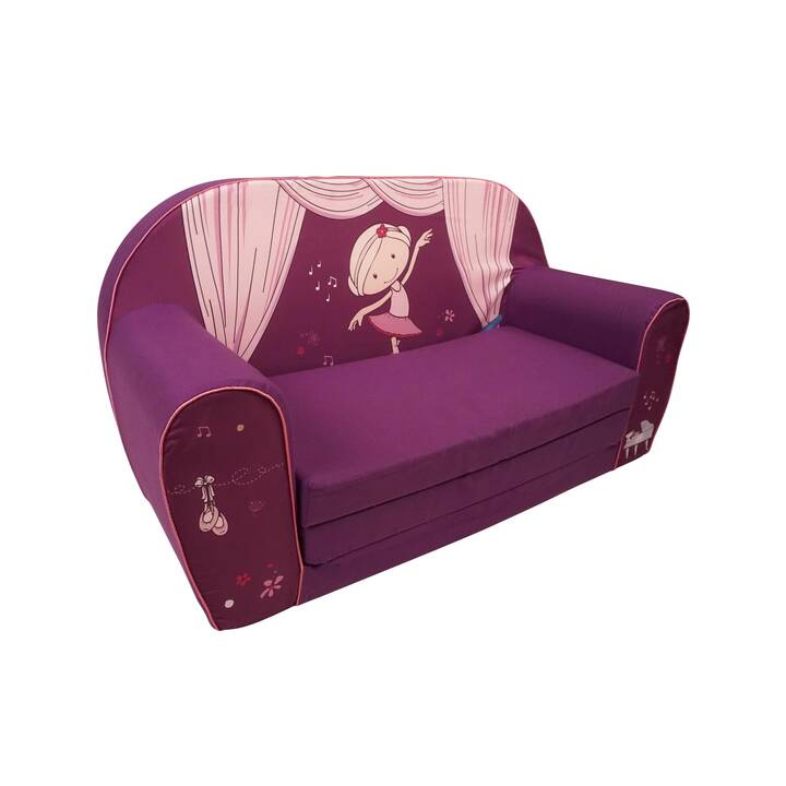 KNORRTOYS Canapé d'enfant Miniclara Wonderland (Mauve, Pink)