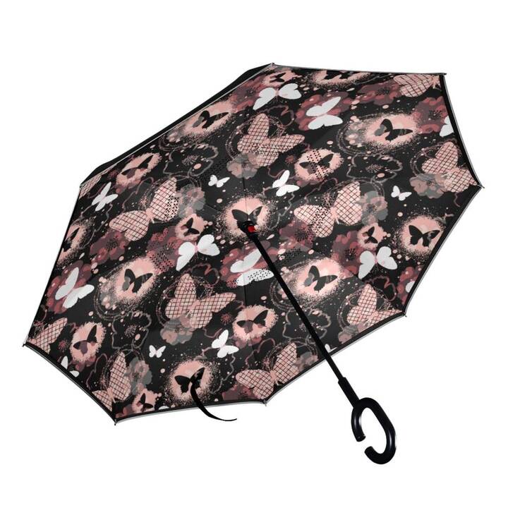 EG Parapluie-canne Papillon (110 cm)