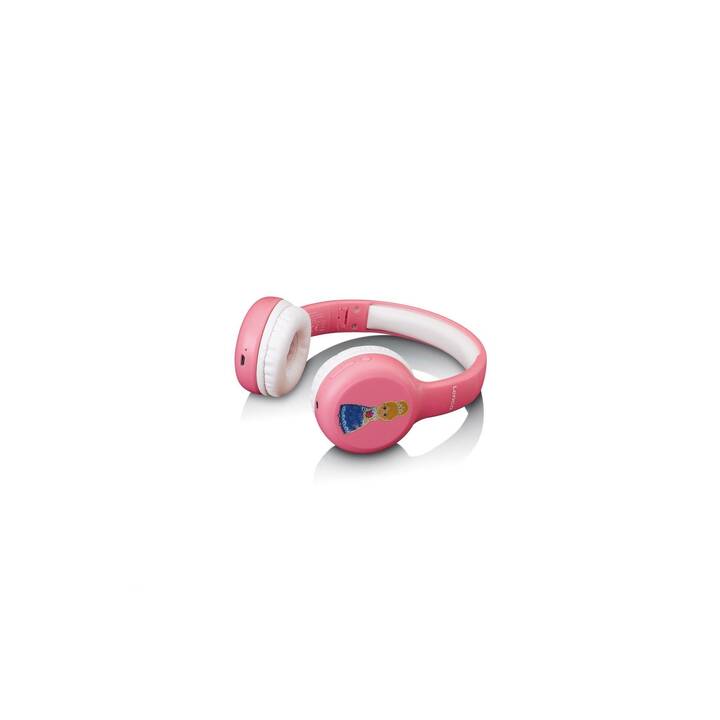 LENCO HPB-110 Casque d'écoute pour enfants (Bluetooth 5.0, Pink)