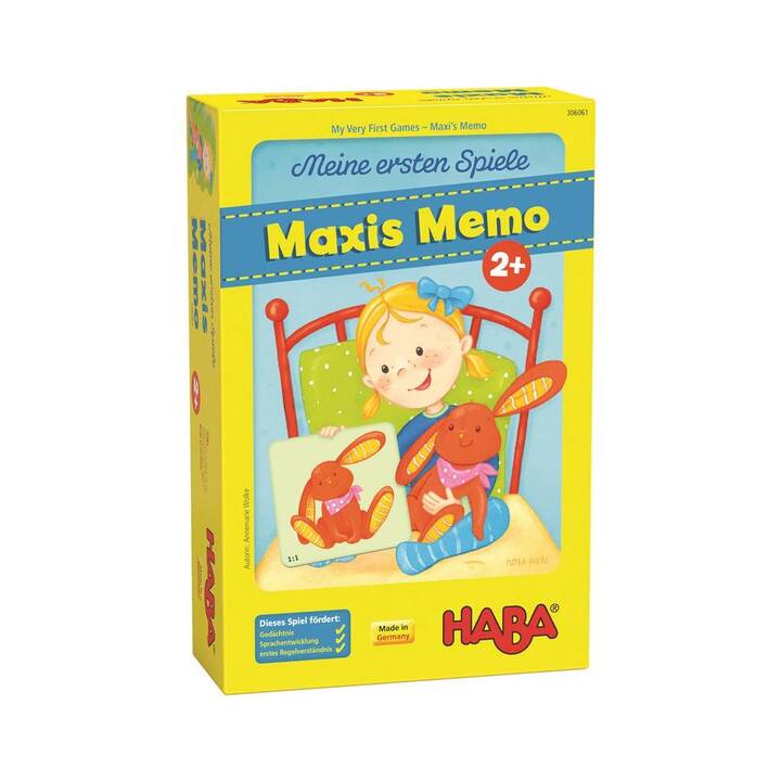 HABA Meine ersten Spiele – Maxis Memo (DE)