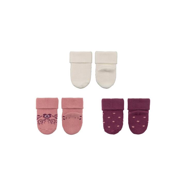 STERNTALER Babysocken (Einheitsgrösse, Ecru, Bordeaux, Weiss)