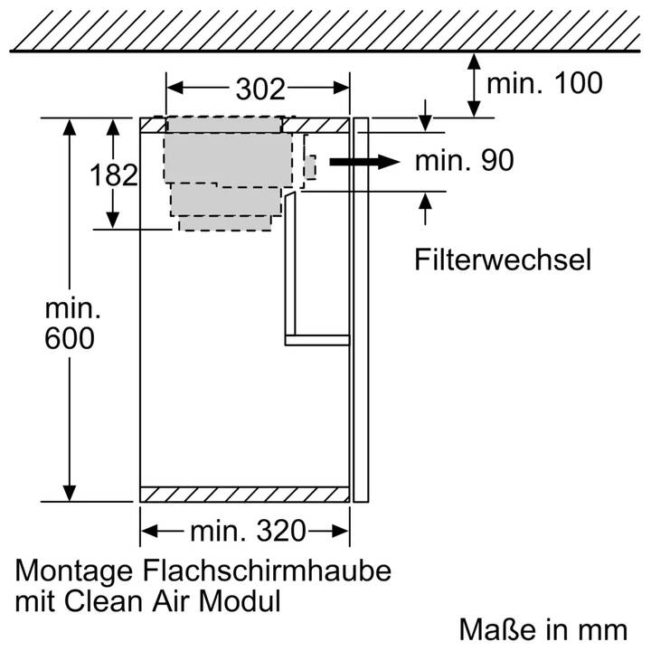 BOSCH DWZ1IX1C6 Modulo di circolazione dell'aria (Acciaio inox)