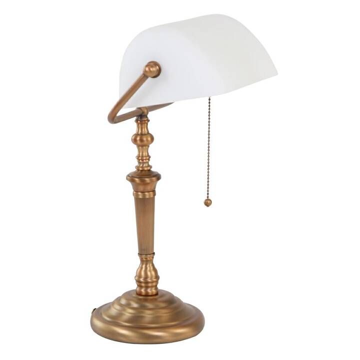 STEINHAUER Lampada da tavolo Ancilla (Bronzo, Bianco)