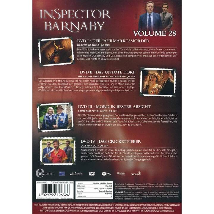 Inspector Barnaby - Vol. 28 (DE, EN)