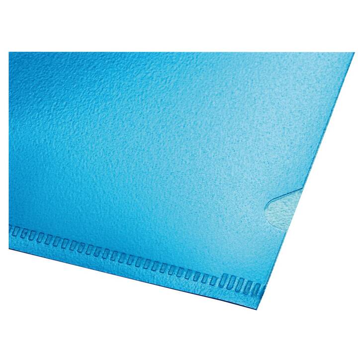 KOLMA RACER Cartellina trasparente SuperStrong (Blu chiaro, Blu, A4, 10 pezzo)