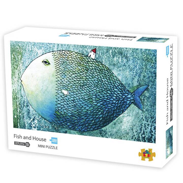 EG Fish and House Puzzle (1000 x)