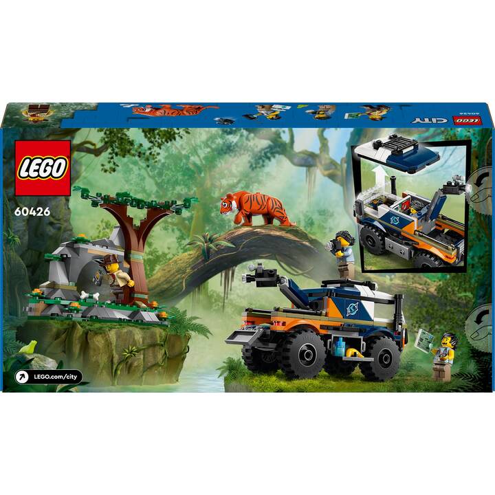 LEGO City Le camion tout-terrain de l’explorateur de la jungle (60426)