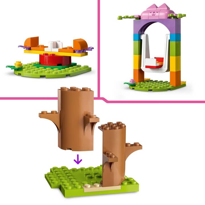 LEGO Gabby's Dollhouse La fête au jardin de Fée Minette (10787)