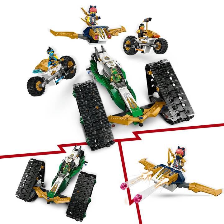 LEGO Ninjago Le véhicule combiné de l’équipe des ninjas (71820)