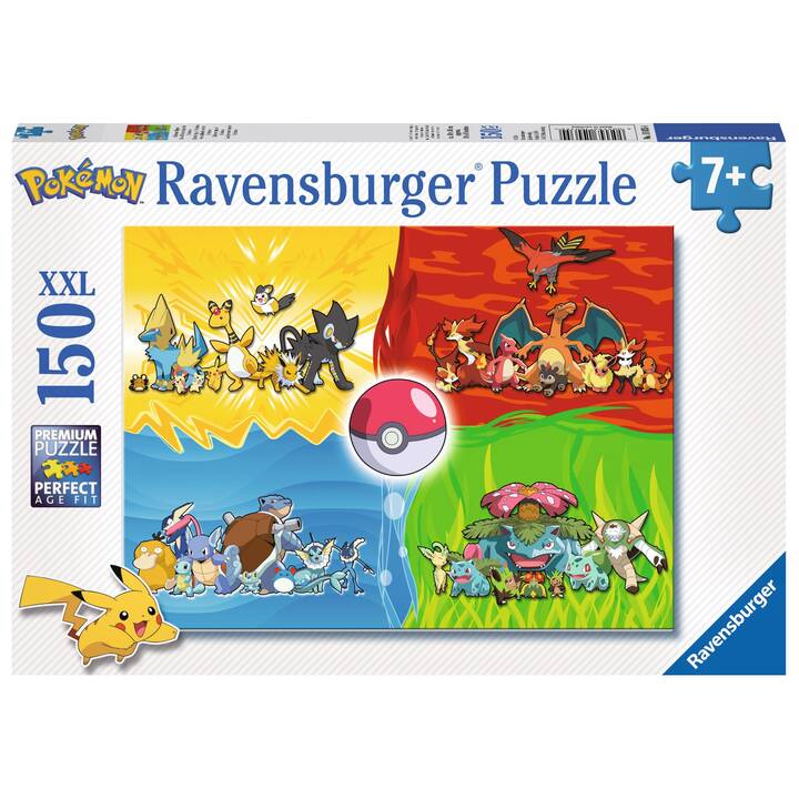 RAVENSBURGER Pokémon Film e fumetto Puzzle (150 pezzo)