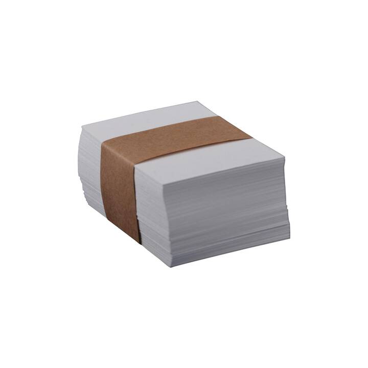OFFICE FOCUS Cartes-fiches (A8, En blanc, 100 pièce)