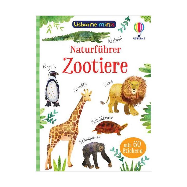 Usborne Minis Naturführer: Zootiere