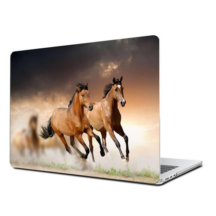 EG Hardcase (Macbook Air 15" M2 2023, Cavallo, Marrone)