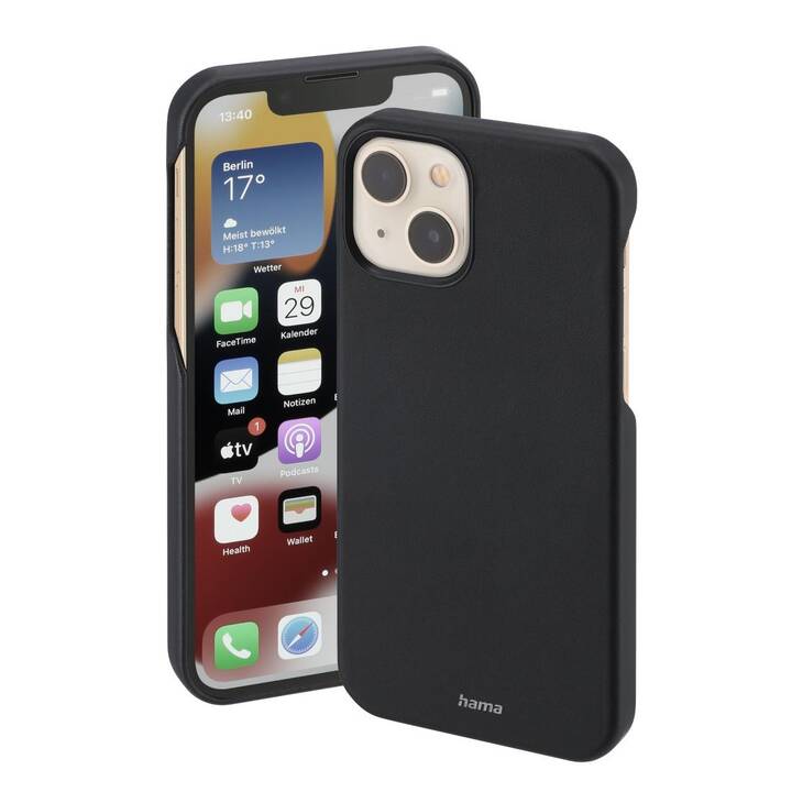 HAMA Backcover Finest Sense (iPhone 14, Black)