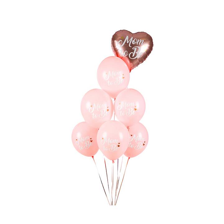 PARTYDECO Palloncino Mom To Be (30 cm, 6 pezzo)