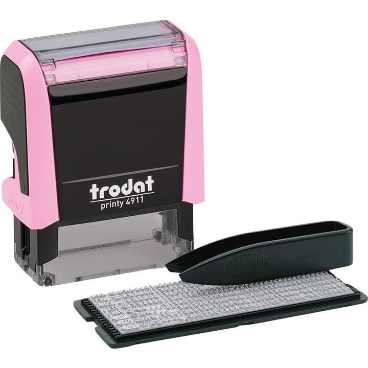 Set Timbro personalizzabile autoinchiostrante Trodat Printy 4912 typo