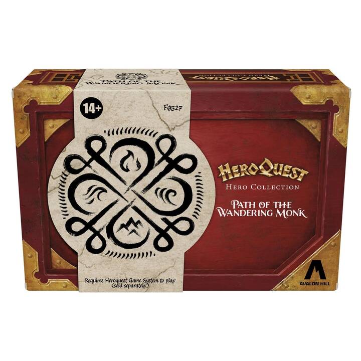 HASBRO Miniaturen-Set HeroQuest Hero Collection: Der Pfad des wandernden Monk (Universal, 2 Teile)