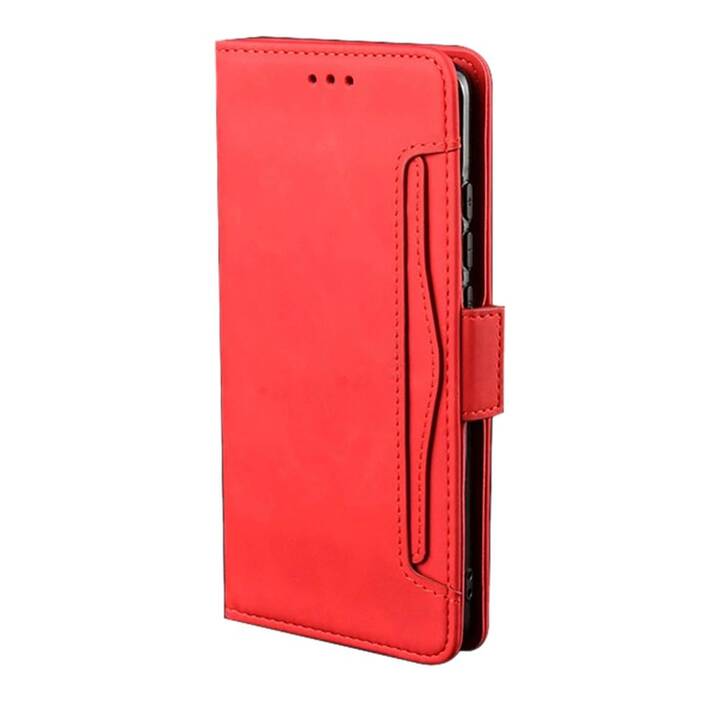 EG Backcover mit Kartenhalter (iPhone 15 Plus, Rot)