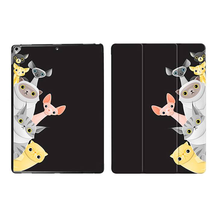 EG iPad Sleeve per Apple iPad Pro 12.9" 12.9" 12.9" - gatti cartoni animati neri