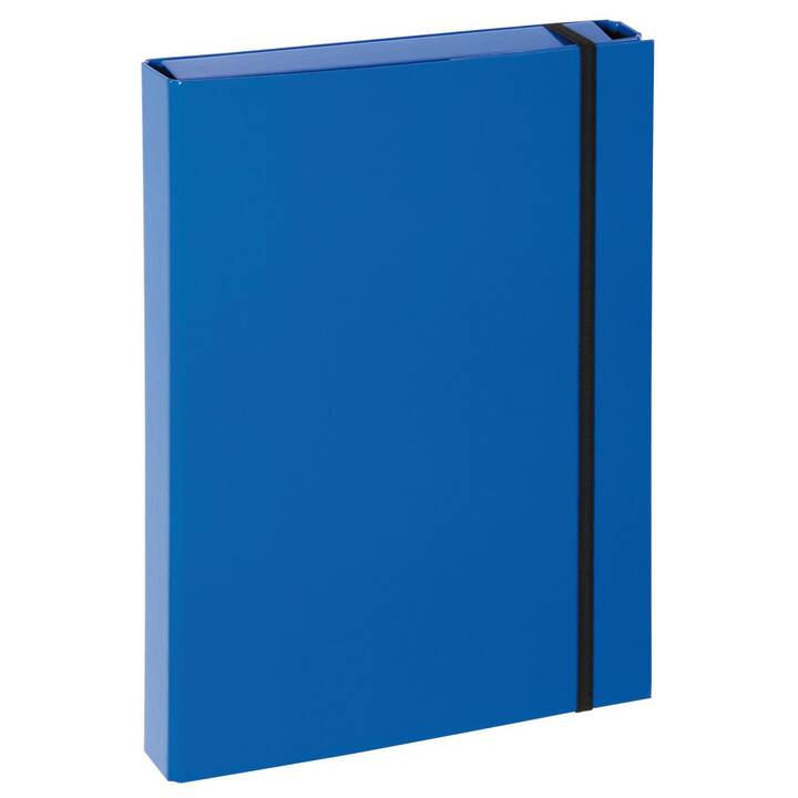 PAGNA Boîte de livret (Bleu, A4, 1 pièce)
