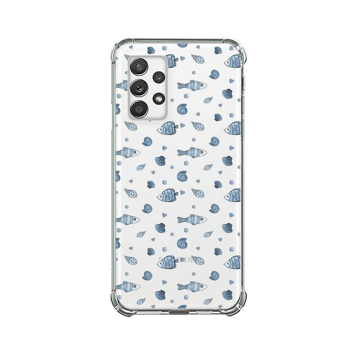 EG Backcover (Galaxy A52, Bleu)